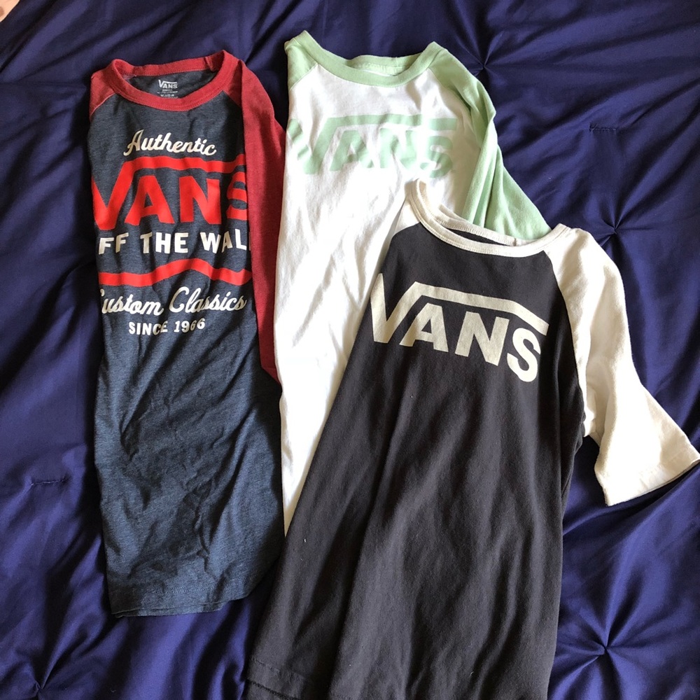 VANS BUNDLE baseball tees